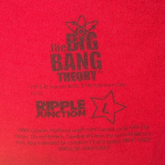 The Big Bang Theory Bazinga Graphic Tee - Picture 3 of 5